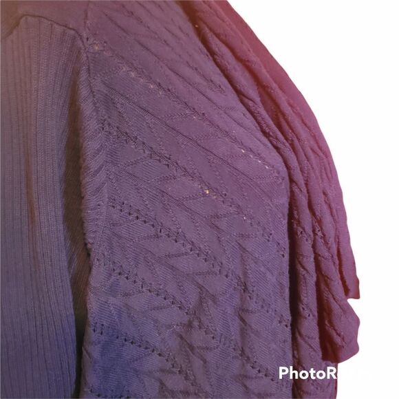 Chaus Navy Cascade Cardigan-Ladies Size Large - Picture 4 of 6